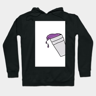 Lean'nn with da double cup of purple drank! Dirty Sprite! Hoodie